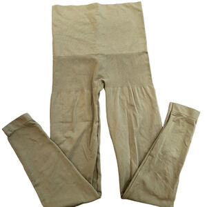 Preggo Leggings SnapBack Postpartum Leggings in Olive Green